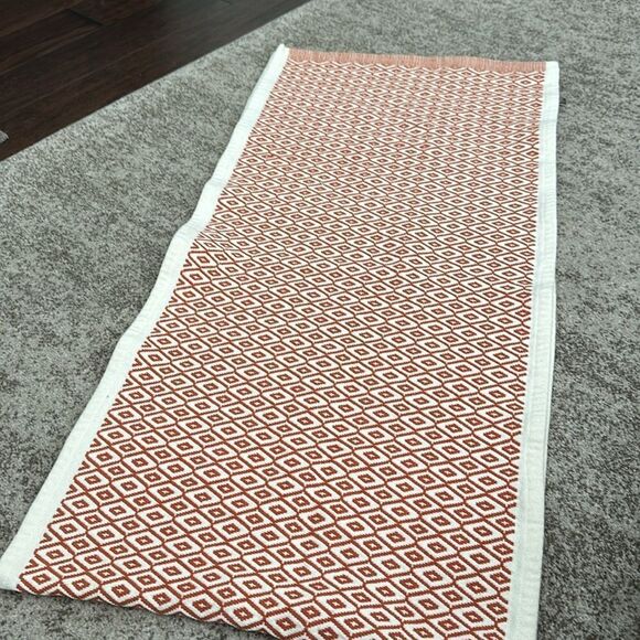 Haymarket Square. Geometric Printed Table Runner - Picture 1 of 5